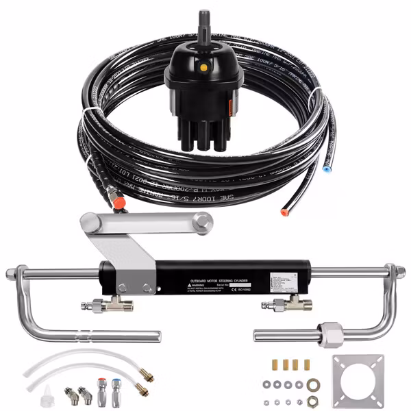 Nordflex hydrauliskt styrningspaket – upp till 90 HK | Komplett lösning för båta