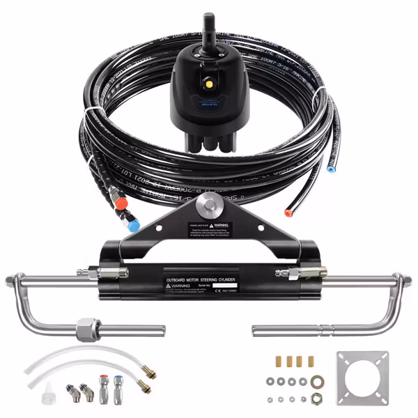 Nordflex hydrauliskt styrningspaket – upp till 150 HK | Komplett lösning för båt