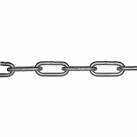 Langleddet kæde galvaniseret 8mm din 763 10m