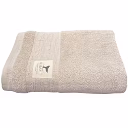 Mb sea &salt badehåndklæder beige 180 x 100 cm
