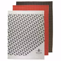 MB Sea & Sail viskestykke 3 stk 70x50 cm