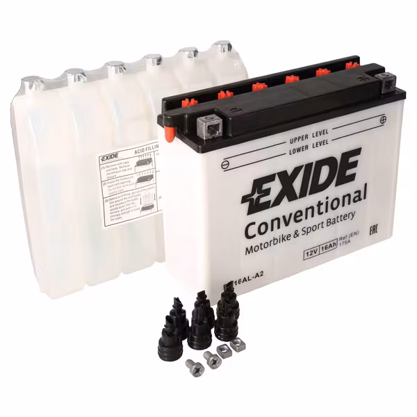 Exide 12V batteri EB16AL-A2 16AH
