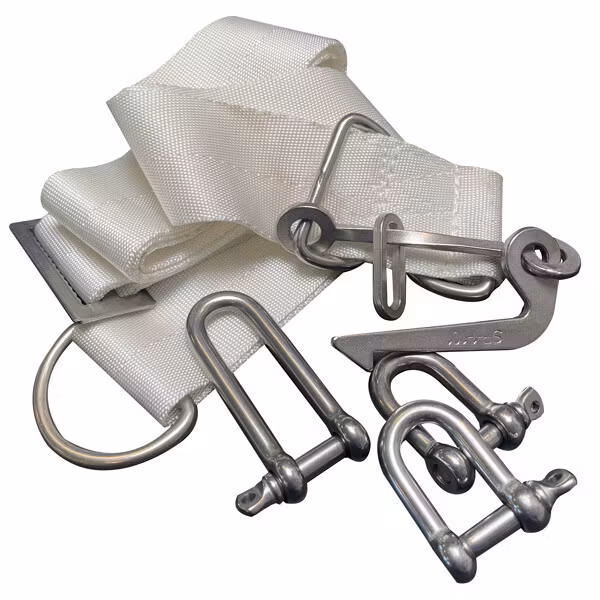 Hero befæstelse strop 1400mm med quick release til krybbe 4 person