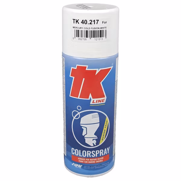 Tk spraymaling mercury kold hvid