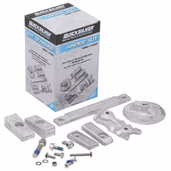 Quicksilver 8M0116589 Akterspegels och Växellåda Aluminiumanodkit