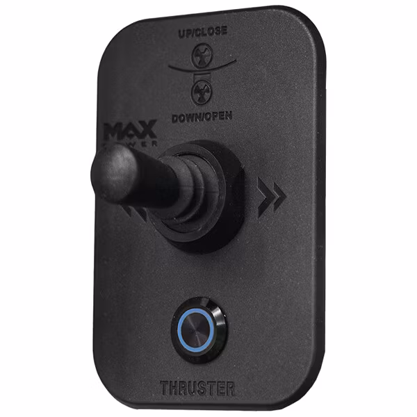 Max power joystick sort til retract 4 retninger 12/24v