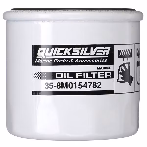Quicksilver 8M0154782 Oljefilter till olika marinmotorer