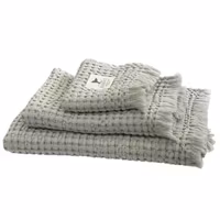 Mb sea &salt håndklæder frotté beige 3 stk 30x50 - 50x100 - 70x140 cm