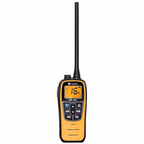 Tideon VHF M5, handhållen, flyter IP67, 5W