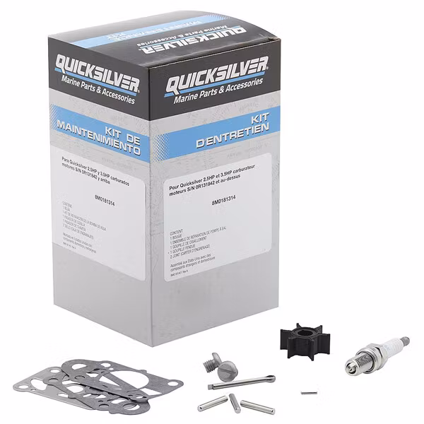 Quicksilver 8M0181314 Servicekit Mercury 2,5/3,5 hk Karburator