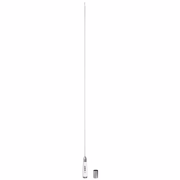 Scout quick 3 vhf antenne 1,1m med stålpisk