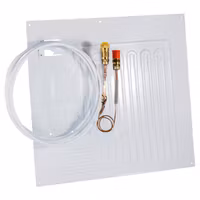 Isotherm plade fordamper 386 x 361mm med x kobling til 1283049