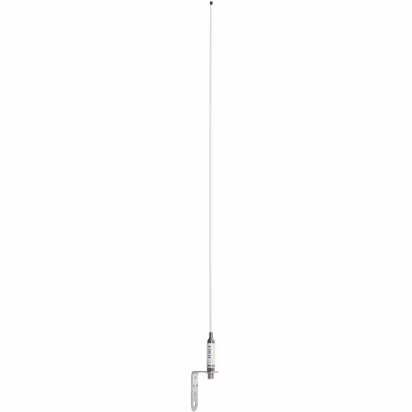 Scout KM-3F VHF glasfiber antenn 0,9m med aluminium vinkelbeslag