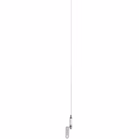 Scout KM-3A VHF stål-antenne 0,9m med aluminium vinkelbeslag