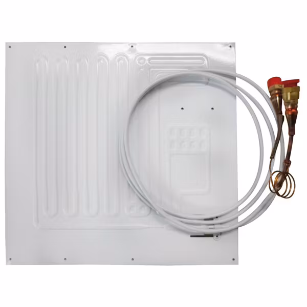 Isotherm plade fordamper 350 x 130mm med koblinger til 1283014