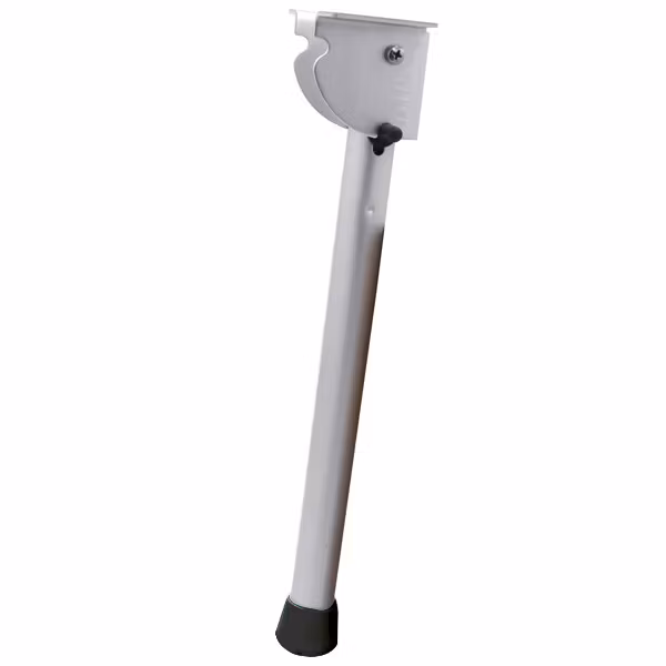 Bordben, support beslag i aluminium 33,5 cm