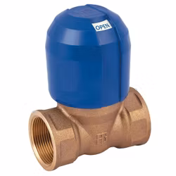 Guidi kuglehane 1 1/4" bronze "non stick" med fuld gennemløb