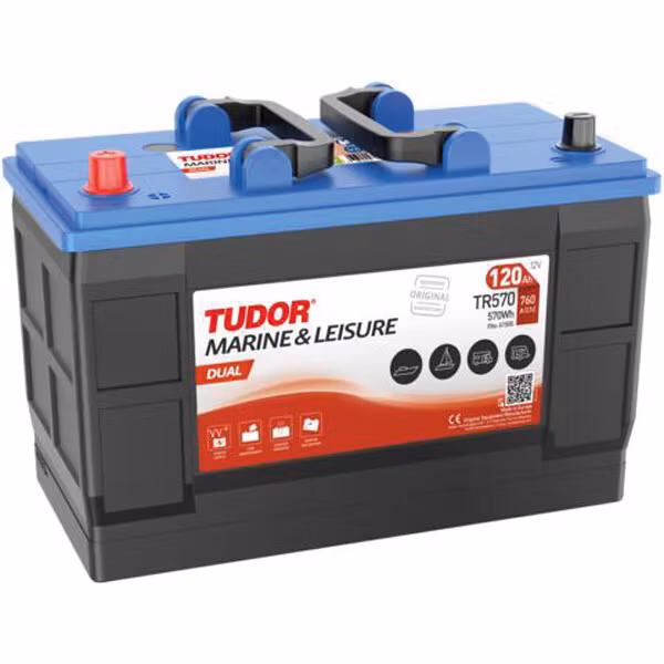 Tudor TR batteri Nautilus 120AH DUAL
