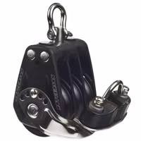 Rutgerson Trippelblock med Skotlås 35 mm