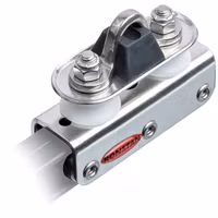 Ronstan serie 19 genoavogn m/hjul&styreblok