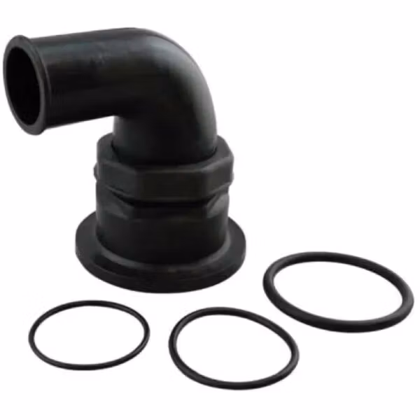 Nuova rade ercole/sogliola påfyldningsstuds 90 grader ø38mm