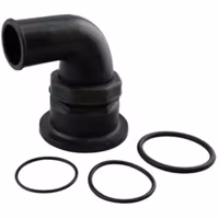 Nuova rade ercole/sogliola påfyldningsstuds 90 grader ø38mm