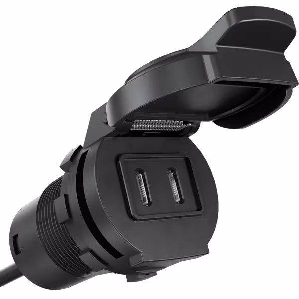 Aquaamp dobbelt usb-c udtag 9-24v 10w