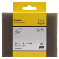 Klingspor slibesvampe p220 2 stk