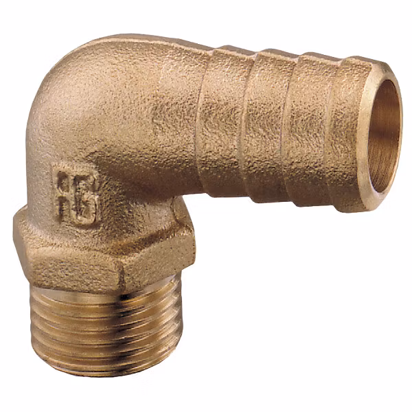 Guidi slangestuds  90° ind 3/8" x 15 mm