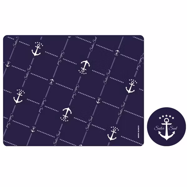 Mb sailor pvc dækkeserviet 6 stk 45 x 30 cm