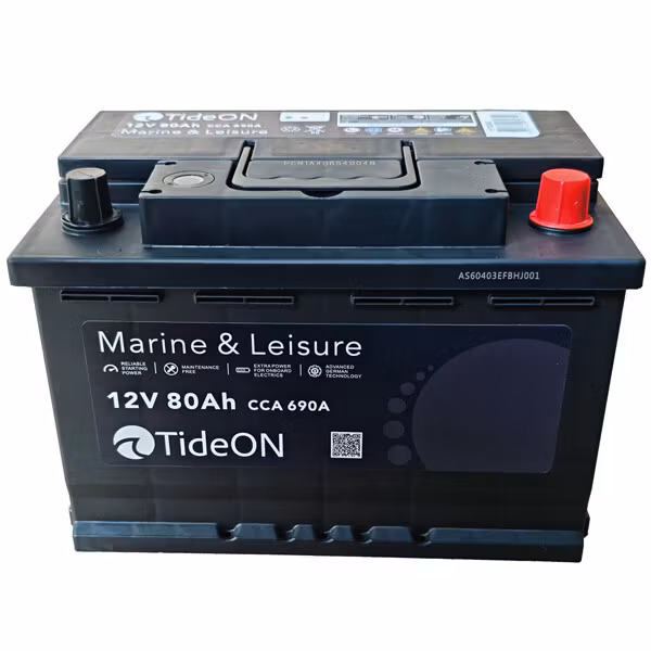 TideON combi mf batteri 12v 80ah