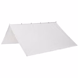 Nettuno cagnaro bom solsejl 160x160cm l-300cm hvid