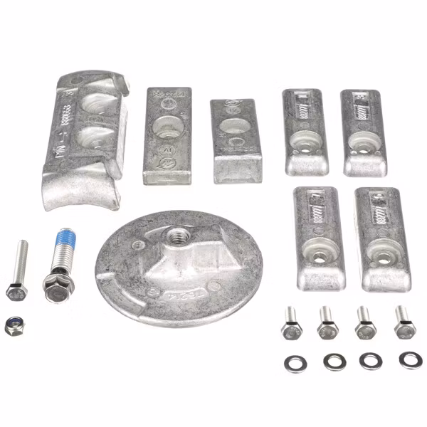 Quicksilver 8M0126670 Anodkit till Mercury 200-300 hk L6 Verado utombordare