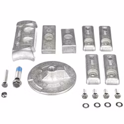 Quicksilver 8M0126670 Anodkit till Mercury 200-300 hk L6 Verado utombordare