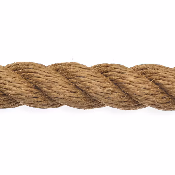 Robline Trad-Tex 3 slået 8mm brun 100m