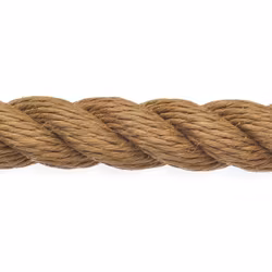 Robline Trad-Tex 3 slået 8mm brun 100m