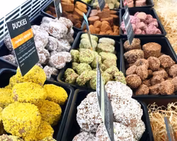 Stora Fika-bites, Apelsin/Choklad 4 x 30g, EKO