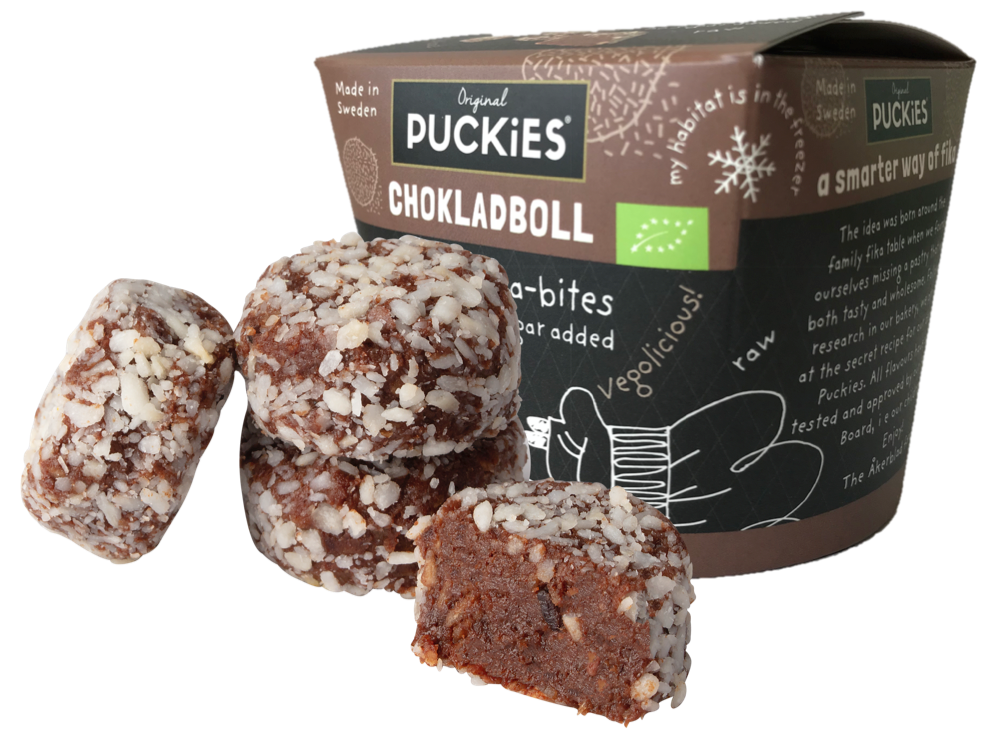 Fika-bites, Chokladboll 21 x 8g, EKO
