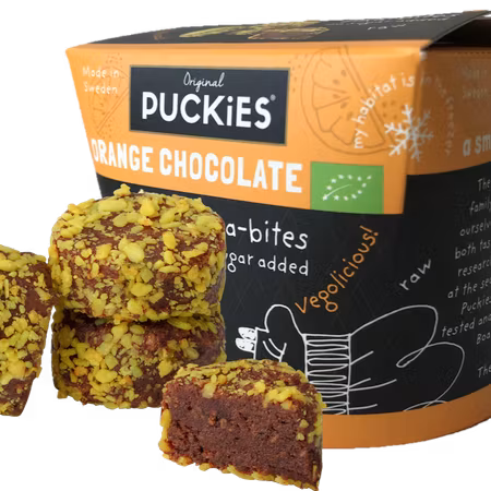 Fika-bites, Apelsinchoklad 21 x 8g, EKO