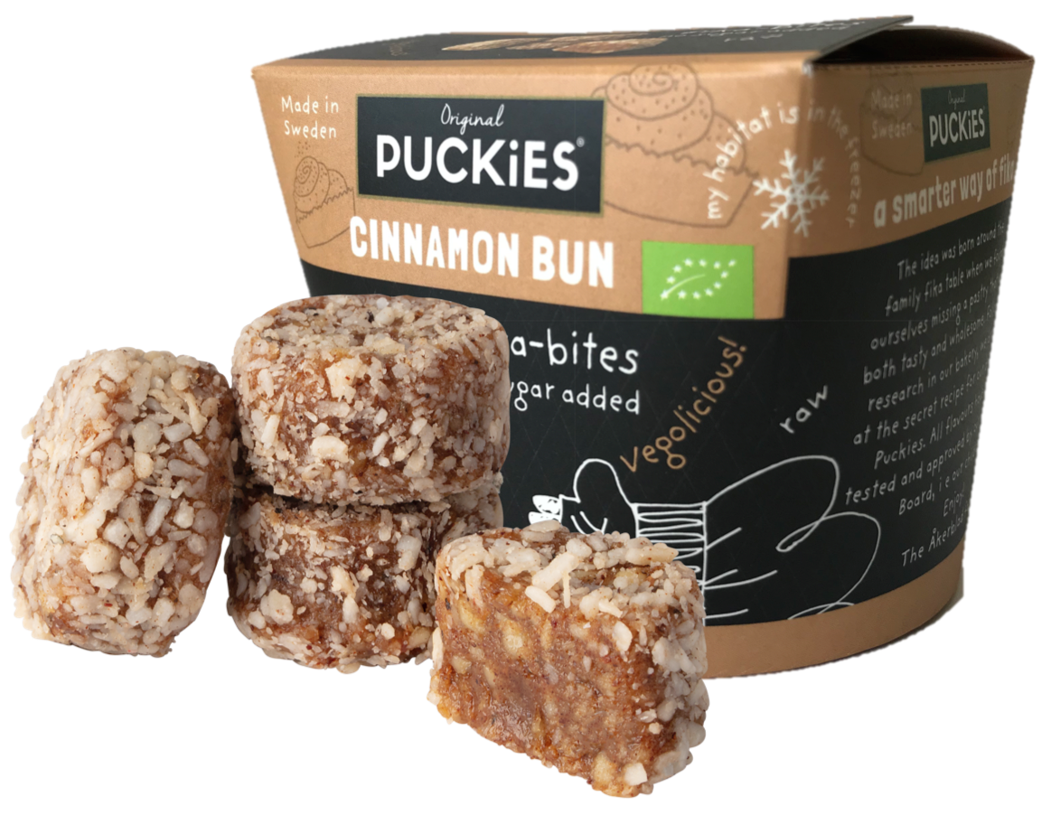 Fika Bites, Cinnamon Bun, 21 x 8g, ECO
