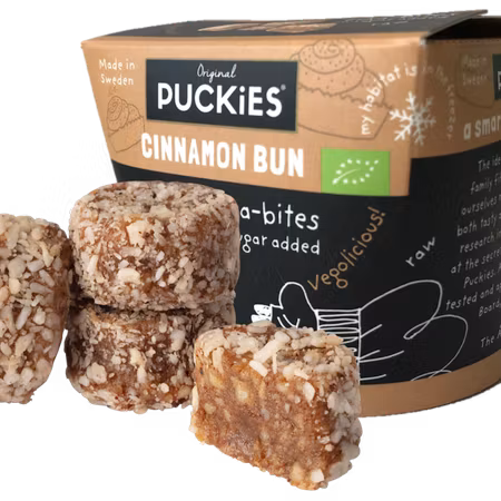 Fika-bites, Kanelbulle 21 x 8g, EKO