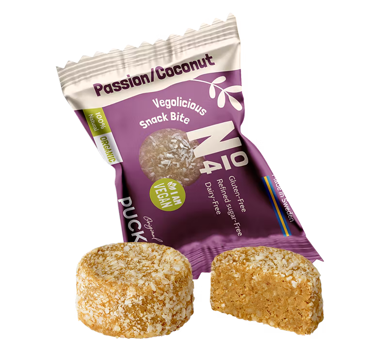 Snack Bite Passion & Kokos 14 x 30g, EKO