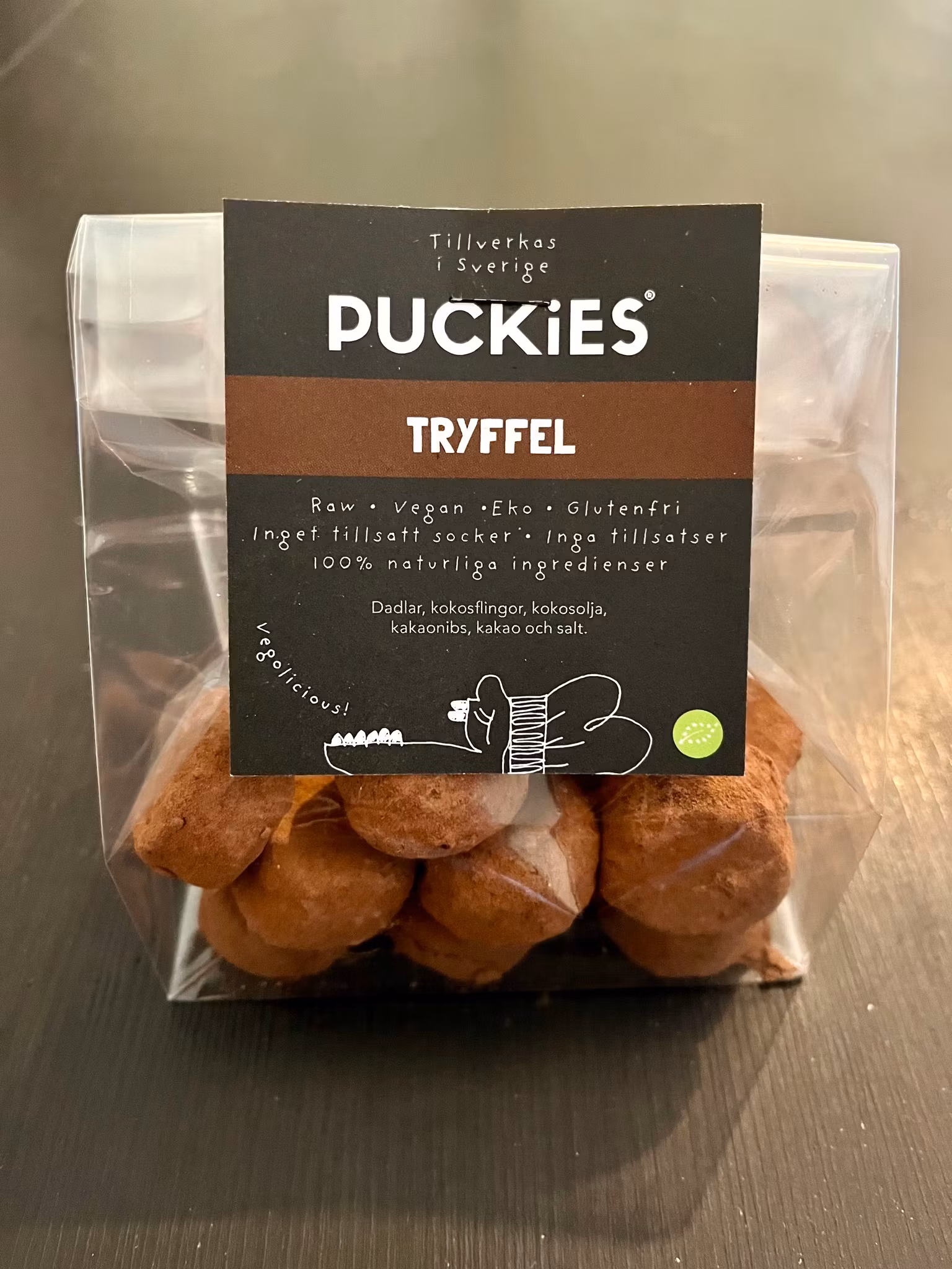 Fika Bites, Tryffel 20 x 8g, EKO