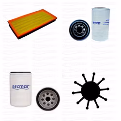 Servicesats för Volvo Penta KAD300, KAMD300 och KAD44