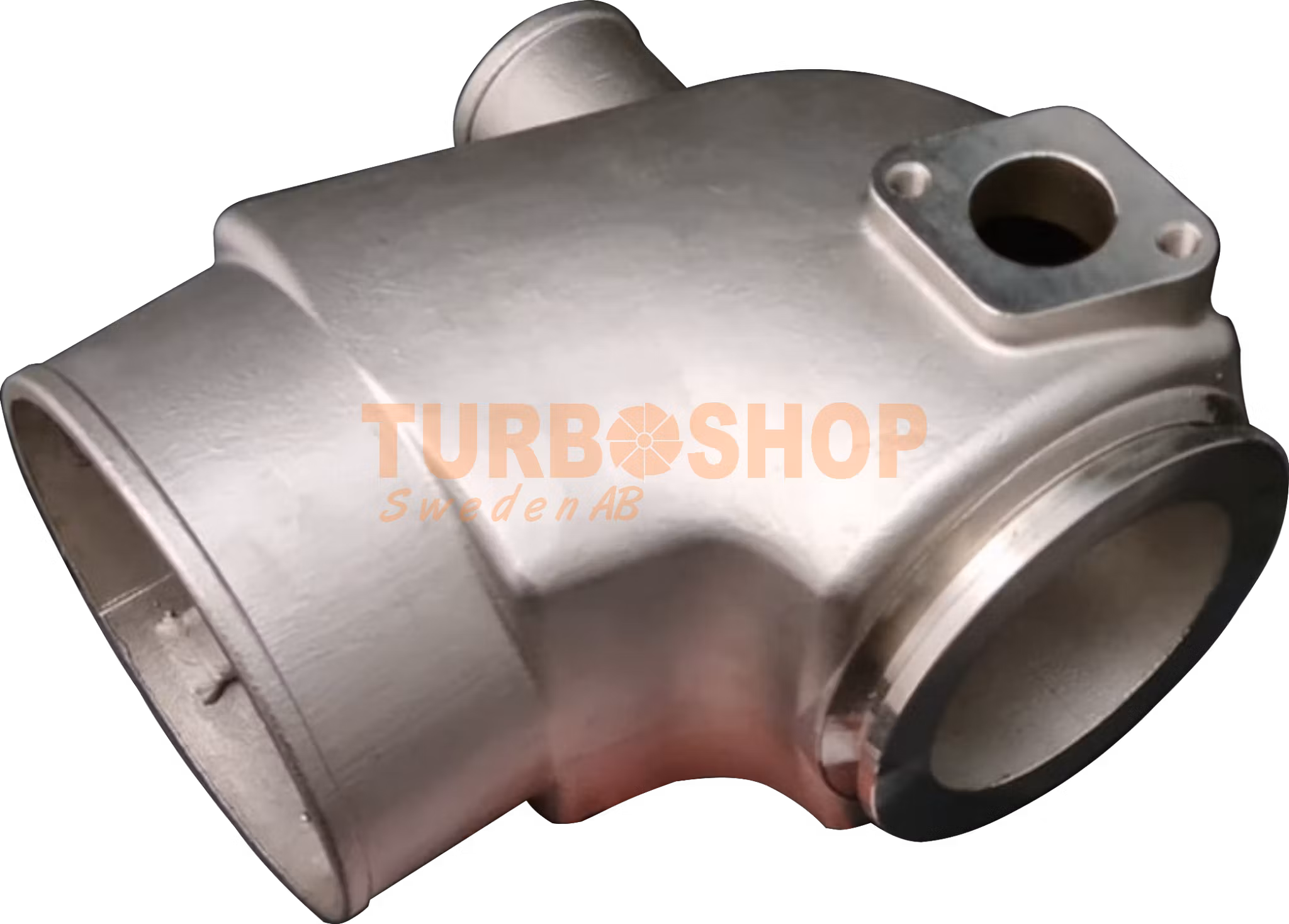 Volvo Penta komplett byteskit Billet upgrade AD41B mfl  OEM : 838697, 860918, 3802061 / 53269886290 RF Hylsa, Billet, Rostfritt avgasknä, avgasklämma & packningssats ( Storsäljare )