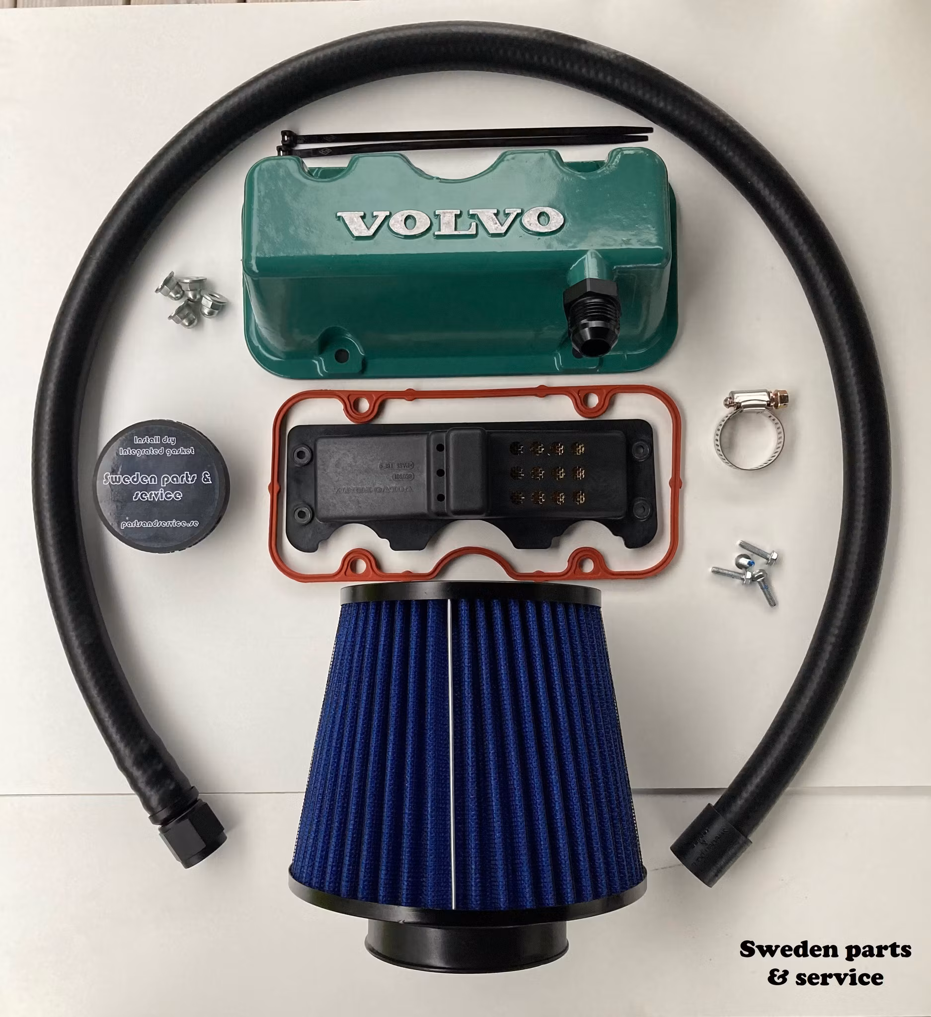 Air-kit "STAGE III" Volvo Penta 31-41 A-B motorerna ( Med luftfilter )