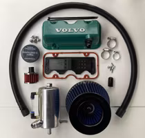 Air-kit "STAGE IIII" Volvo Penta 31-41 A-B motorerna ( inkl catch tank + luftfilter )