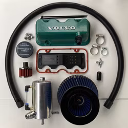 Air-kit "STAGE IIII" Volvo Penta 31-41 A-B motorerna ( inkl catch tank + luftfilter )