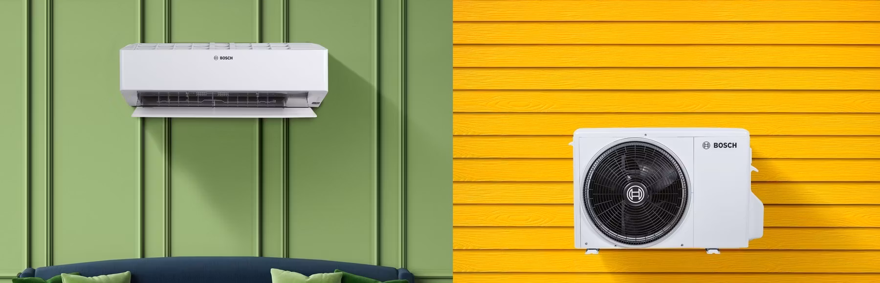 Luftvärmepump Bosch Climate 8100i inkl installation och driftsättning