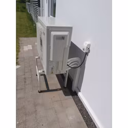 Elinstallation vid luftvärmepumpsinstallation